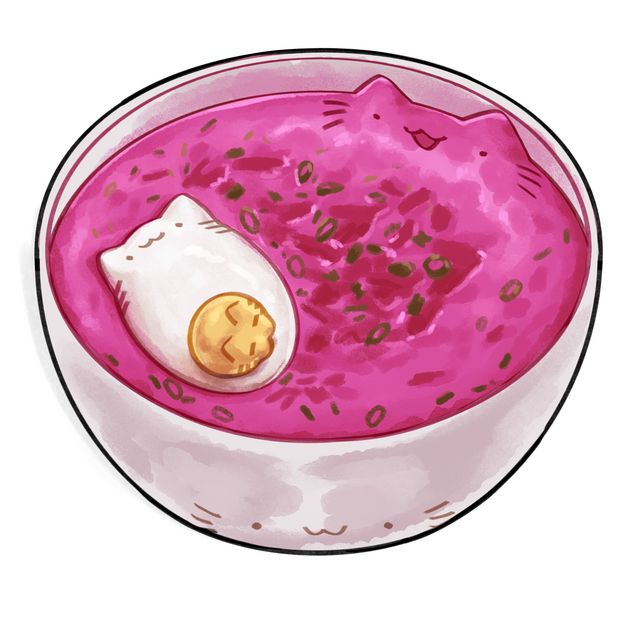 Cold borscht sticker