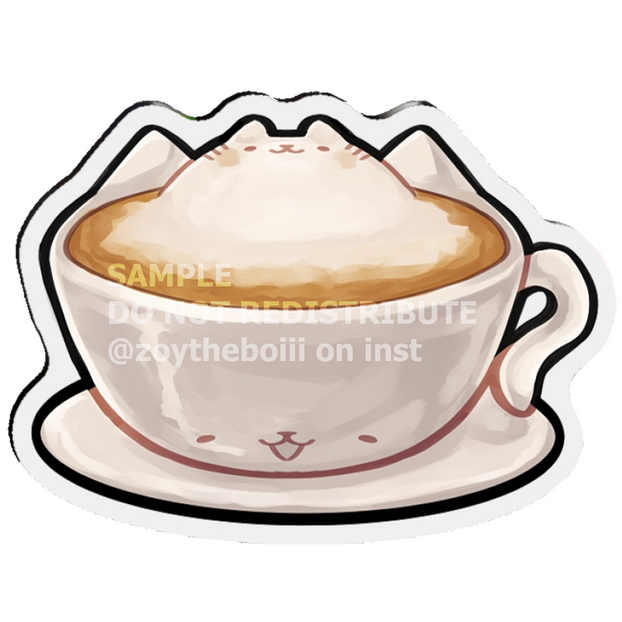Coffee magnet
