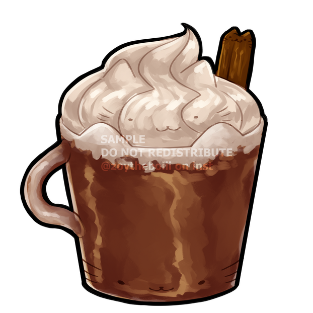Hot Chocolate sticker