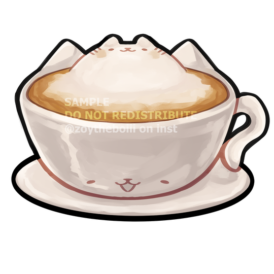 Coffee Sticker